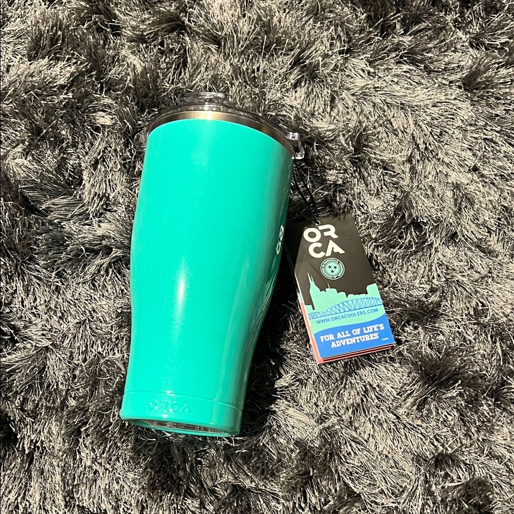 Orca Teal Insulated Tumbler - 27oz